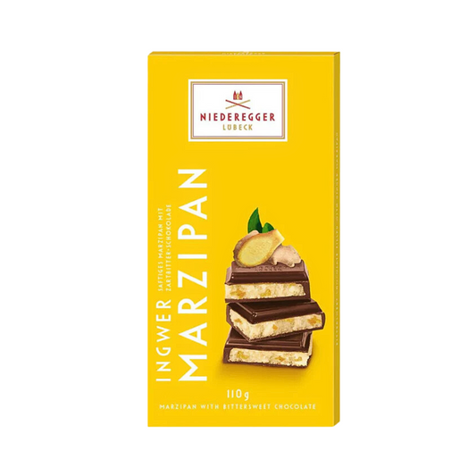 Niederegger Marzipan Tafel-Schokolade Ingwer Zartbitter 110g