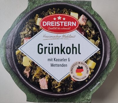 Dreistern Terrine Grünkohl mit Kasseler und Mettenden 400g
