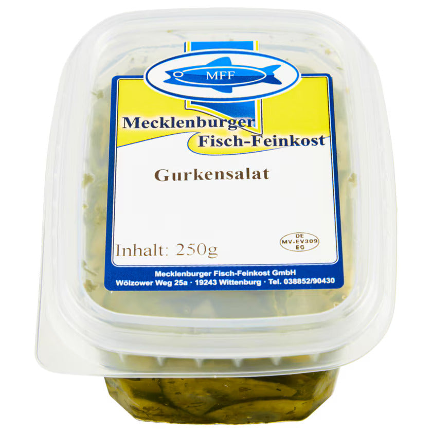 Mecklenburger Fisch Feinkost Gurkensalat 250g