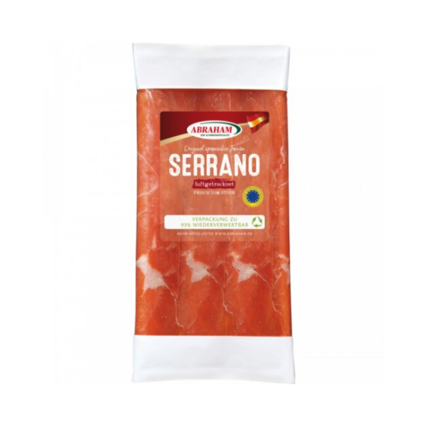 Abraham Serranoschinken luftgetrocknet (Jamon Serrano) 80g