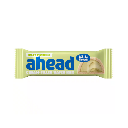 Ahead Crazy Pistachio Wafer Bar 30g