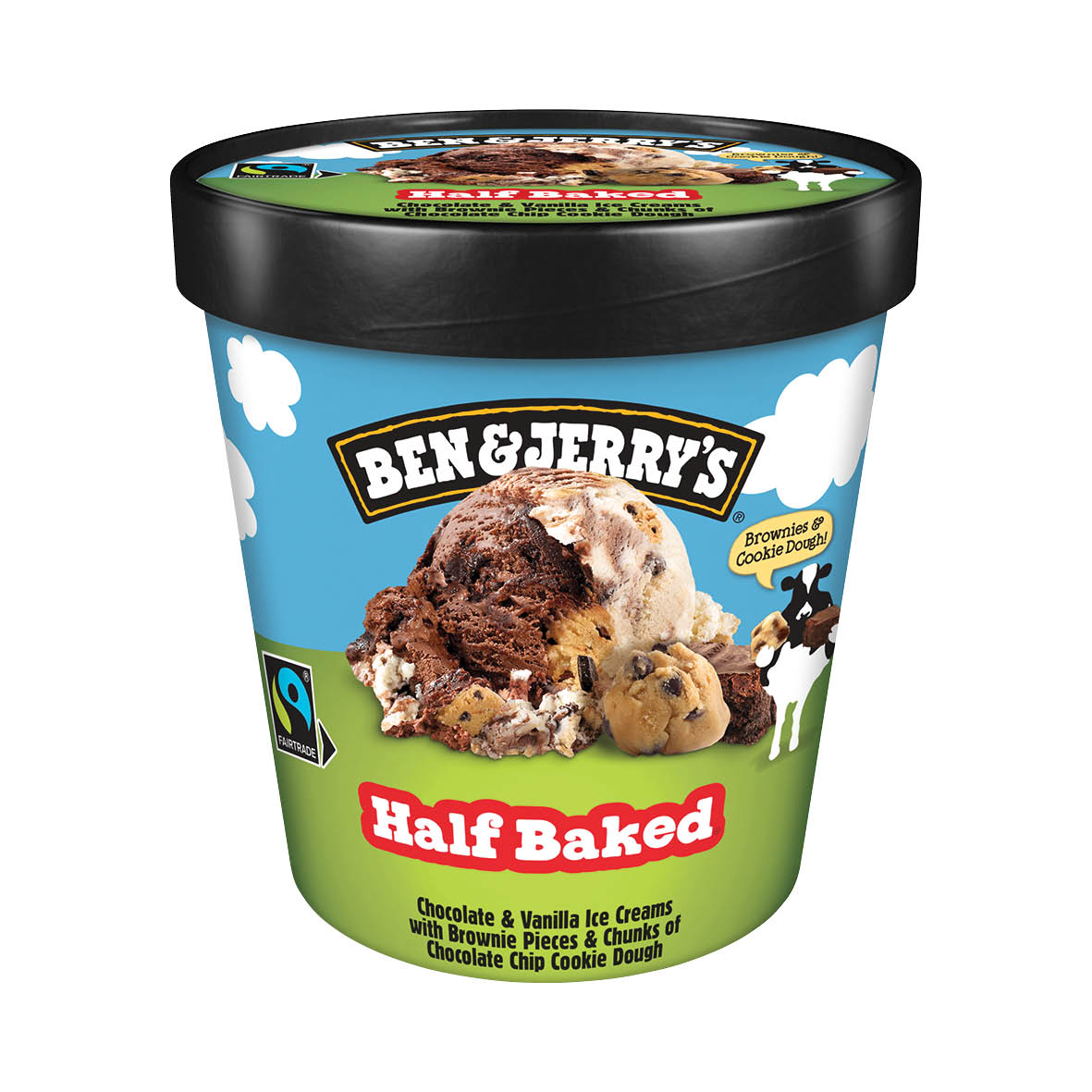 Ben&Jerrys Half Baked 465ml