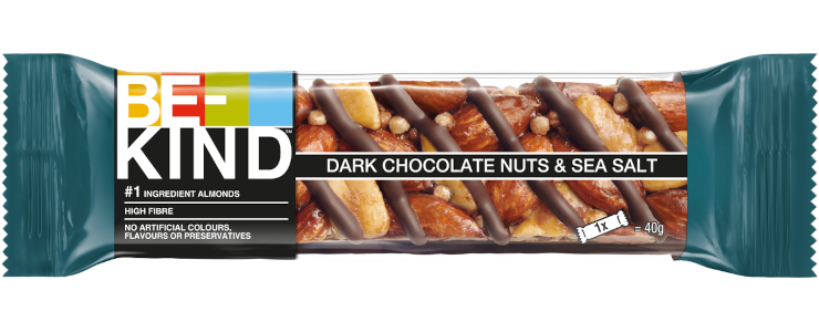 Be-Kind Dark Chocolate Nuts&Seasalt 40g