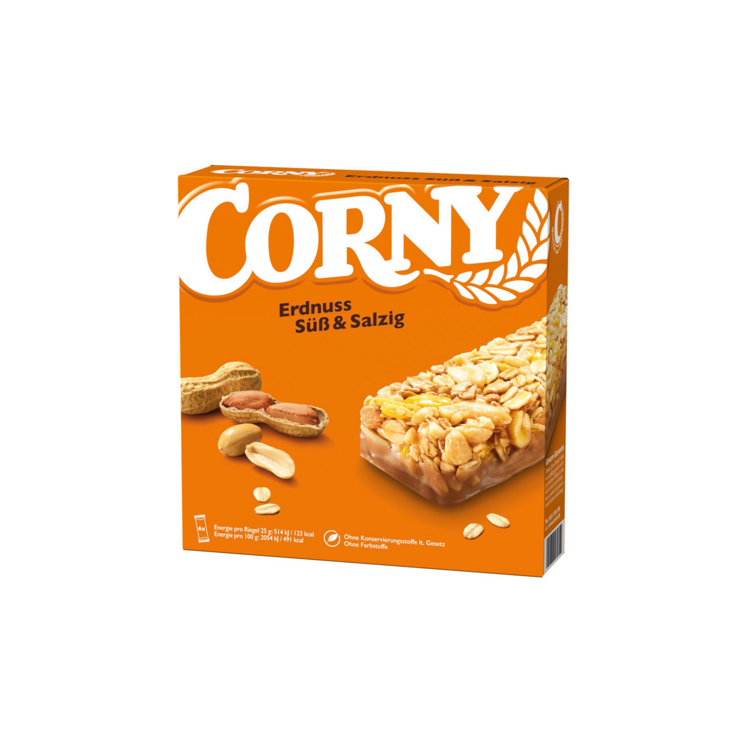 Corny Süß&Salzig Erdnuss 6x25g