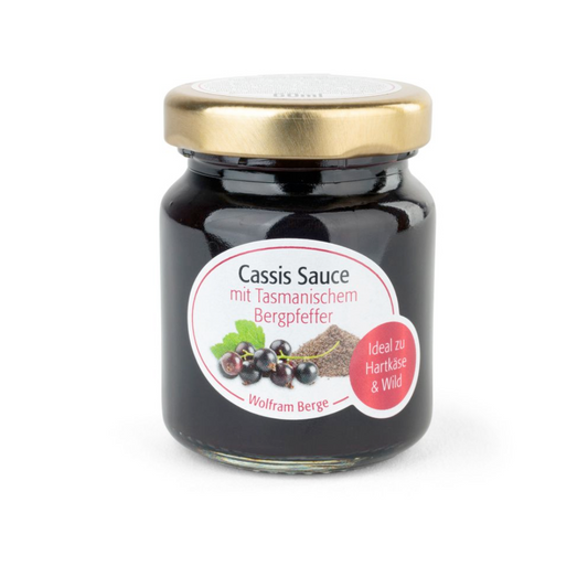Wolfram Berge Sauce Cassis mit Tasmanischem Bergpfeffer 110ml