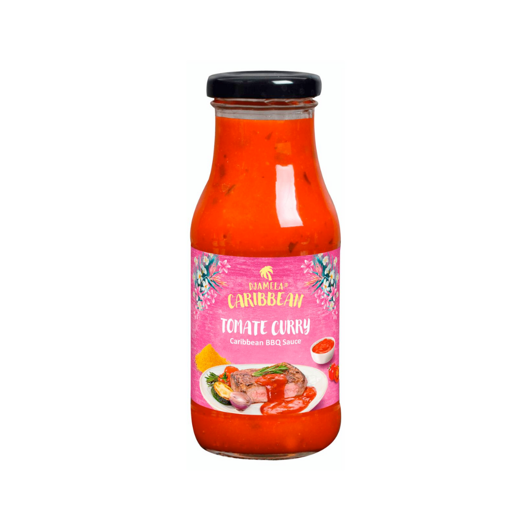 Djamela Caribbean Tomaten Curry Sauce 240ml