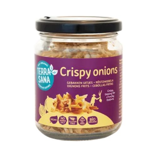 Bio TerraSana Crispy Onions Indonesische Röstzwiebeln 75g