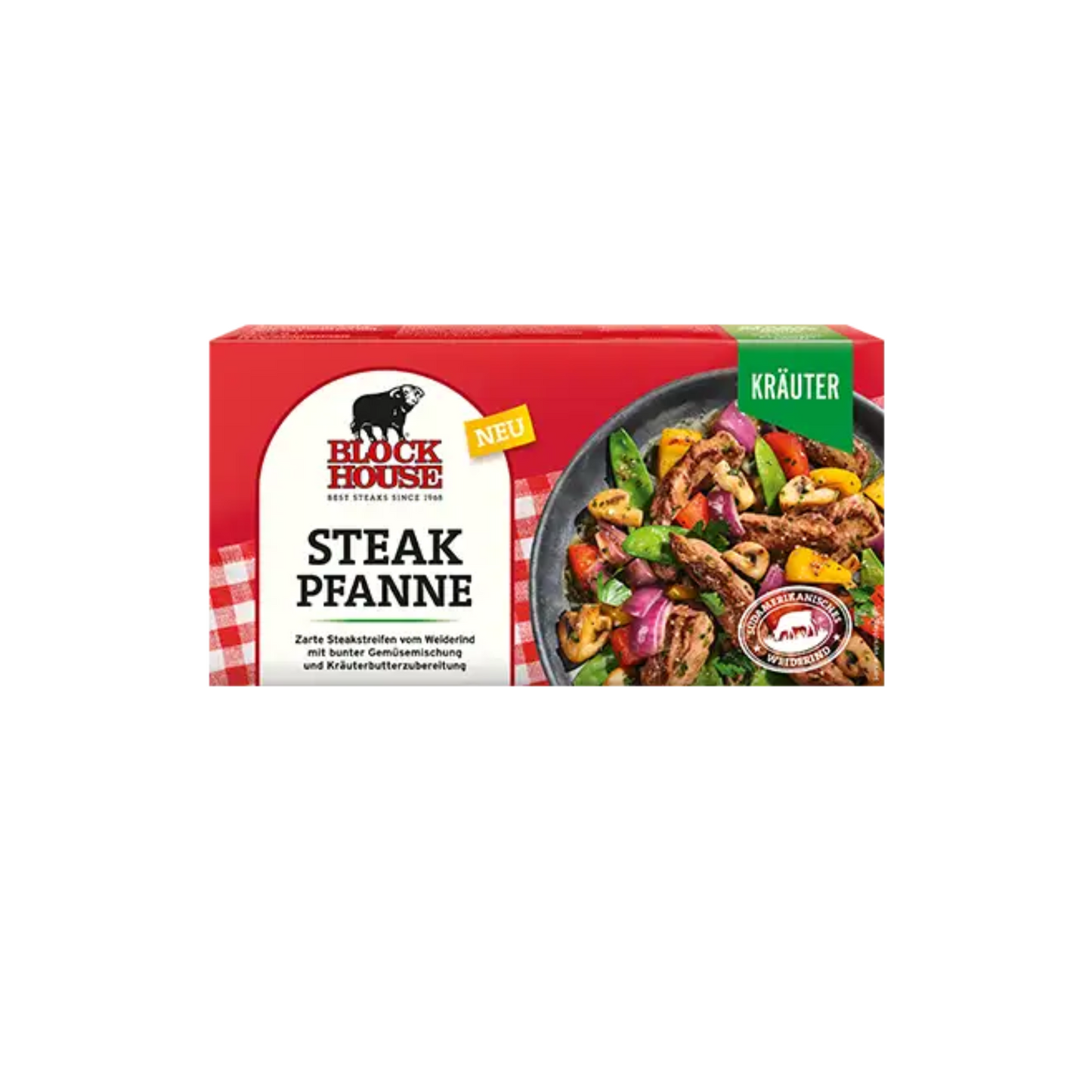 Block House Steak Pfanne Kräuter 427g