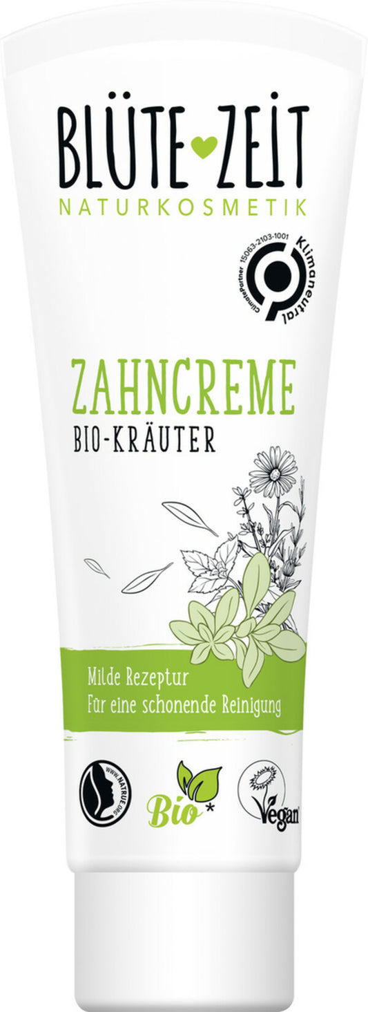 BLÜTEZEIT Zahncreme Bio-Kräuter 75ml