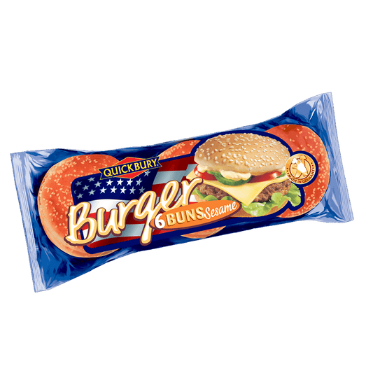 Nordthy Hamburger Sesam Buns 6ST 300g