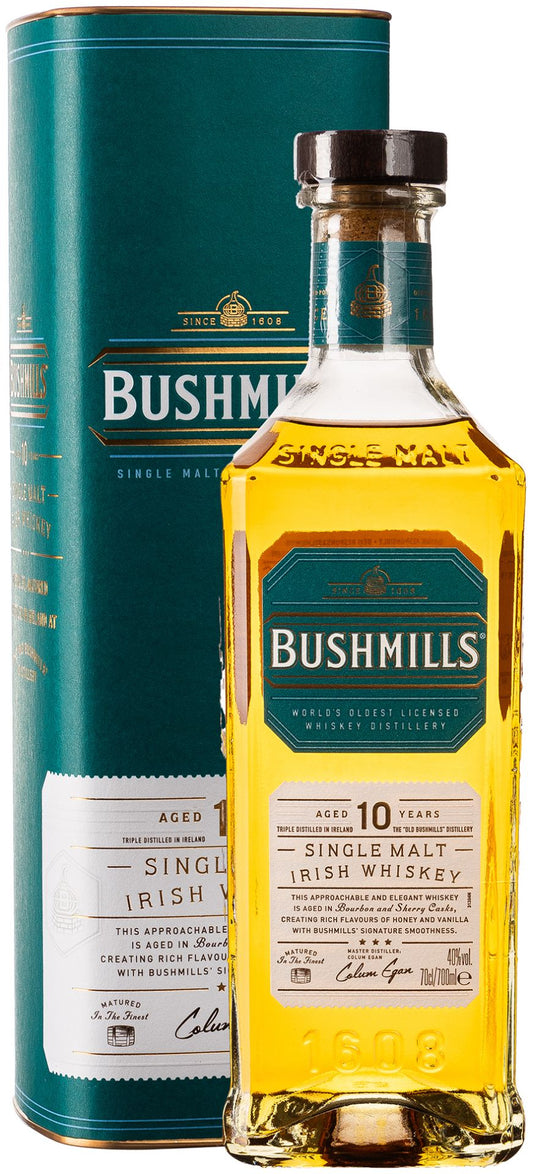 Bushmills Malt 10 Jahre Irish Whiskey 40% 0,7l