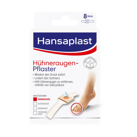 Hansaplast Hühneraugen-Pflaster Strips 8ST