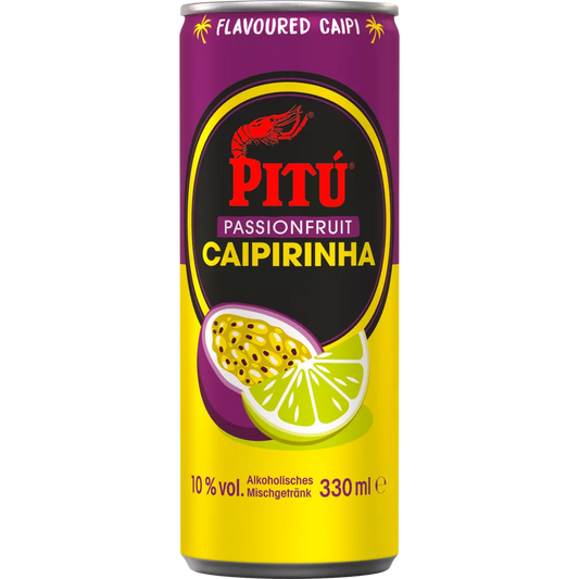 Pitu Passionfruit Caipirinha 10% 0,33l DPG