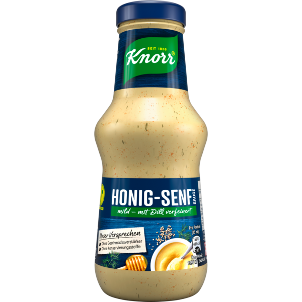 Knorr Schlemmersauce Honig-Senf-Dill 250ml