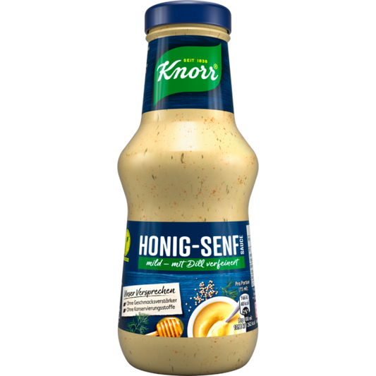 Knorr Schlemmersauce Honig-Senf-Dill 250ml