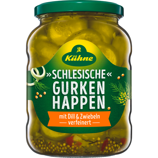 Kühne Schlesische Gurkenhappen 670g