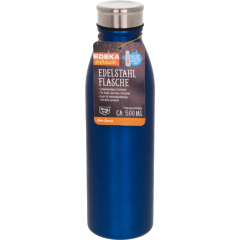 EDEKA zuhause Edelstahlflasche metallic petrol 0,5l