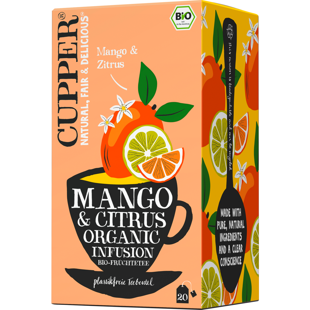 Bio Cupper Mango&Citrus 20ST 36g