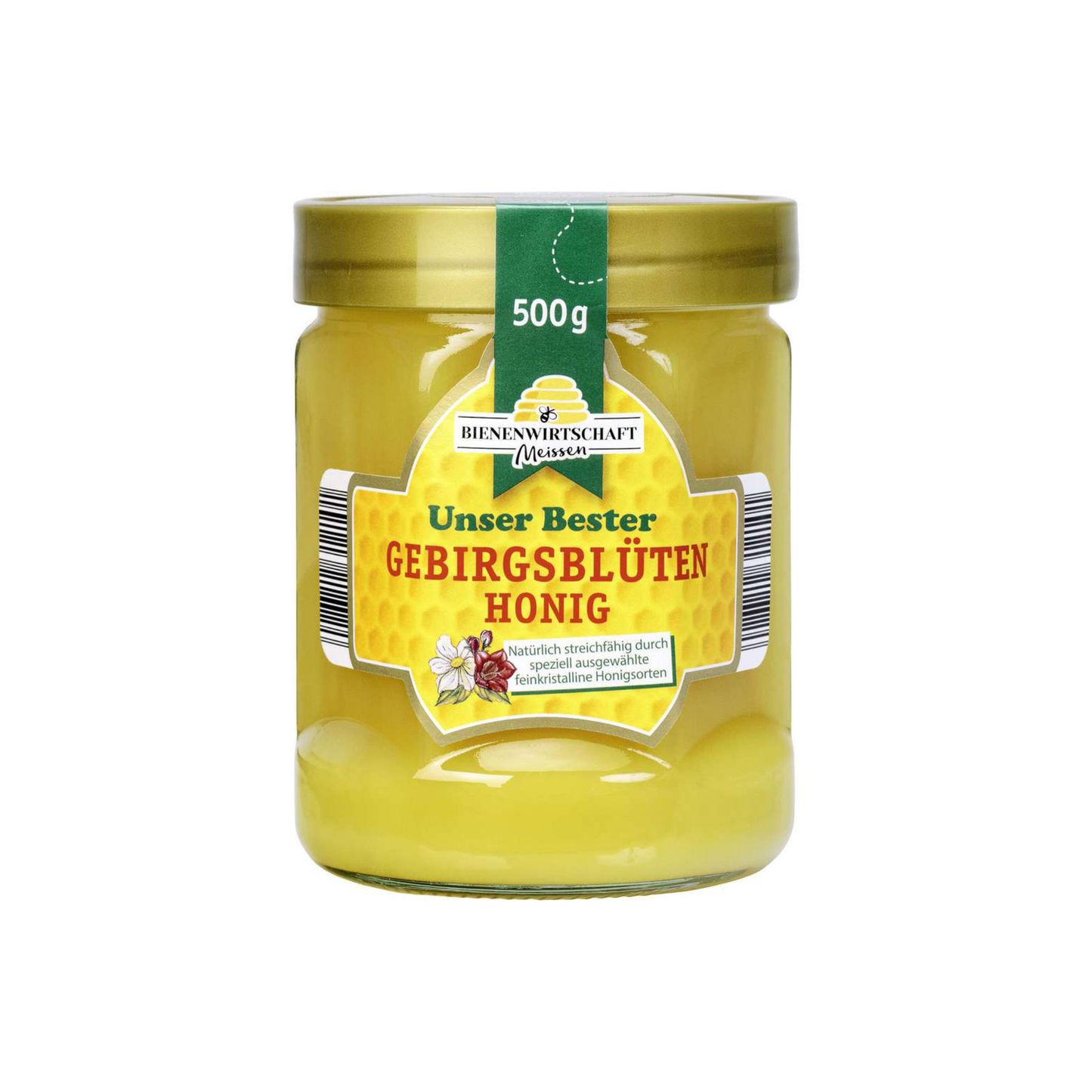 Bienenwirtschaft Honig Gebirgsblüte cremig 500g