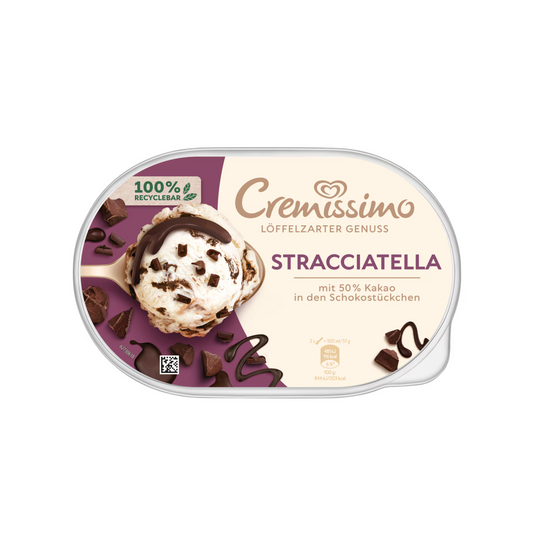 Langnese Cremissimo Stracciatella Eis 825ml