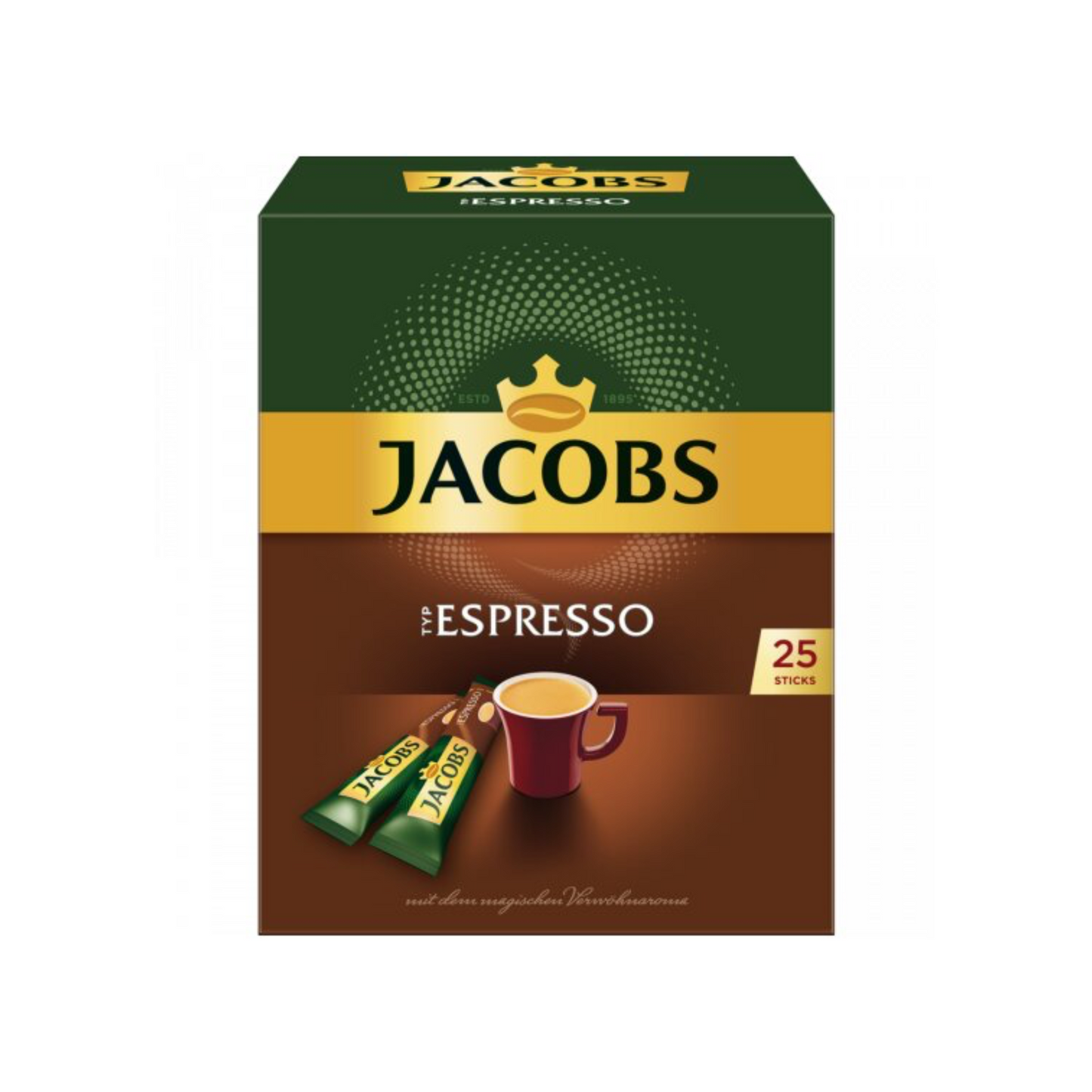 Jacobs Löslicher Kaffee Espresso 25ST 45g