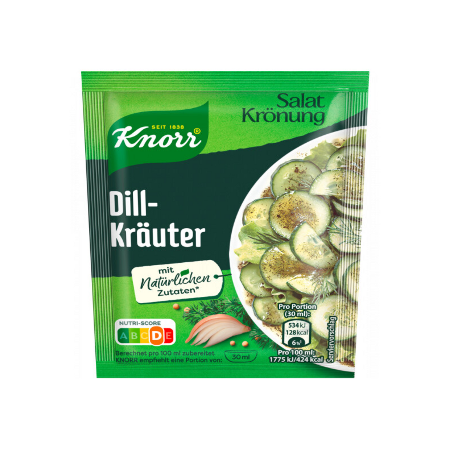 Knorr Salatkrönung trocken Dill Kräuter für 450ml 45g