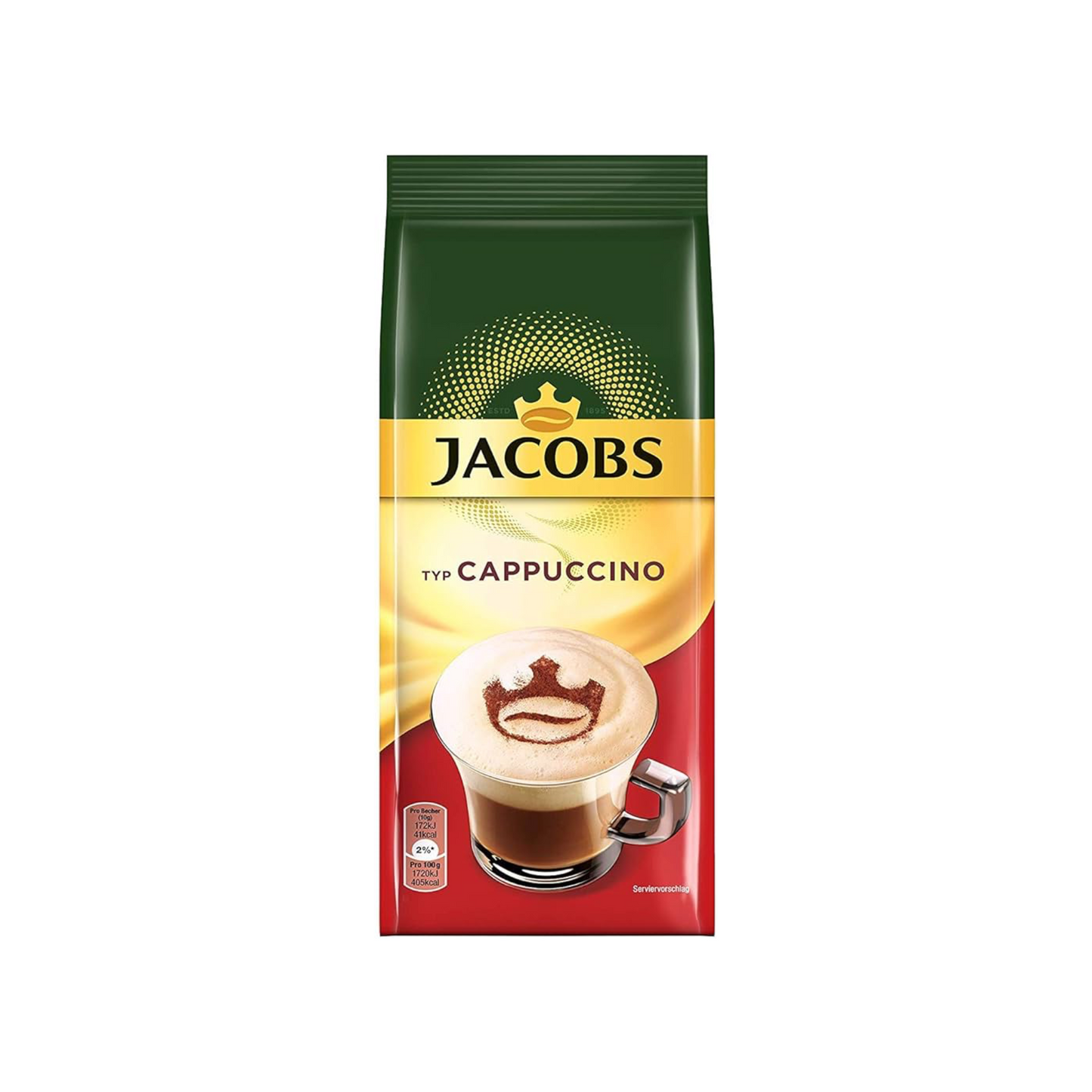 Jacobs Instant Cappuccino Nachfüllbeutel 400g