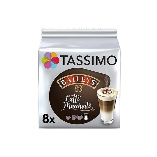 Tassimo Kaffee Kapseln Latte Macchiato Baileys 8+8ST 264g