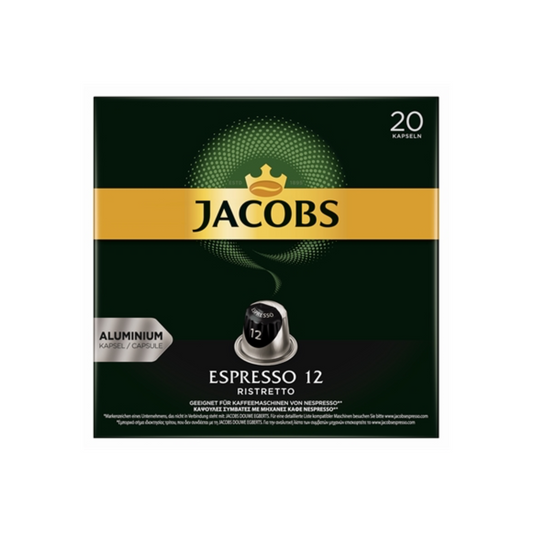 Jacobs Espresso Kapseln 12 Ristretto 20ST 104g