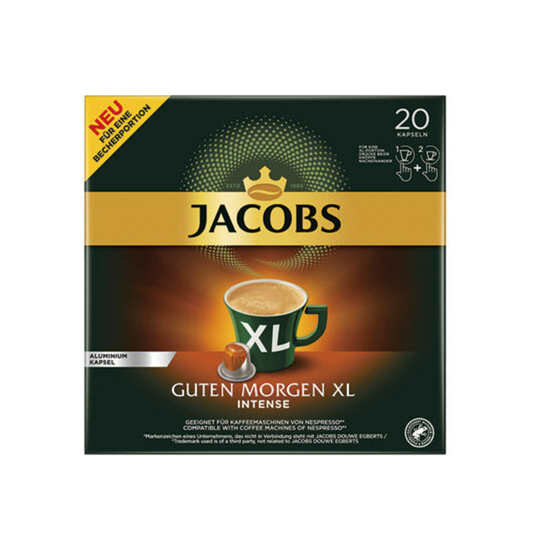 Jacobs Kapseln Guten Morgen XL Intense 20ST 114g