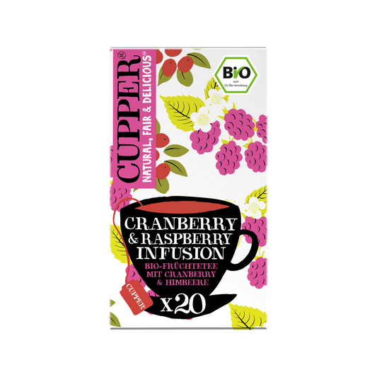 Bio Cupper Cranberry&Raspberry 20ST 50g