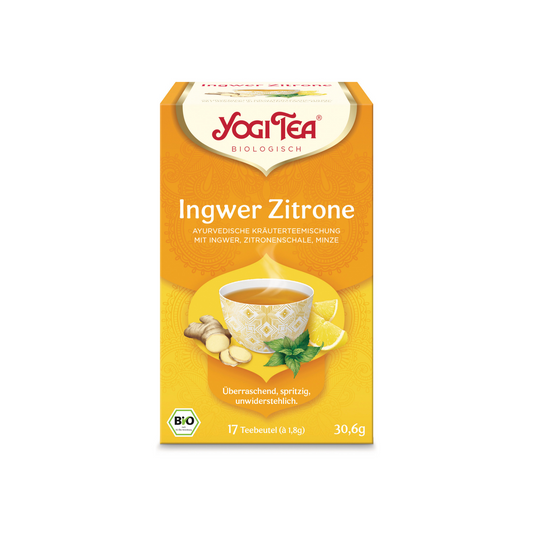 Bio Yogi Tea Ingwer Zitrone 17ST 30,6g