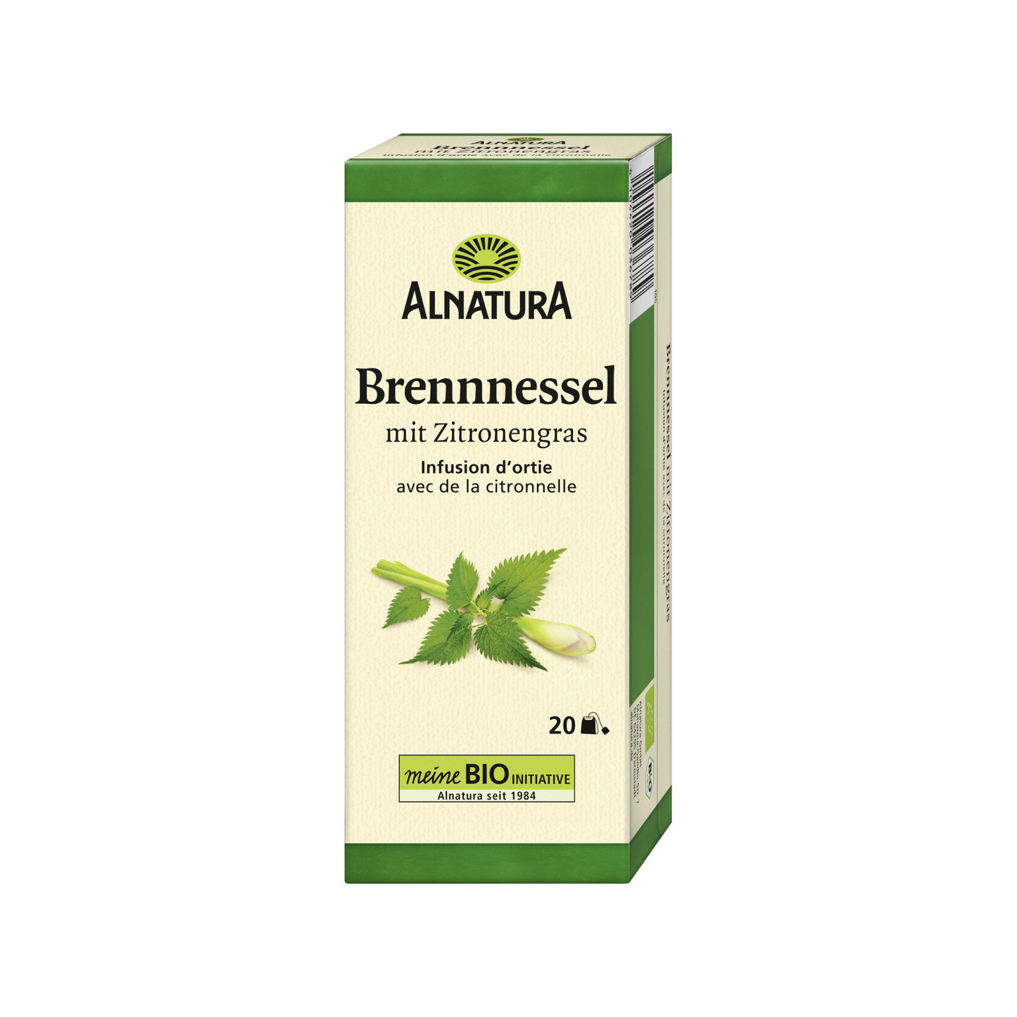 Bio Alnatura Brennnessel mit Zitrone Tee 20ST 30g