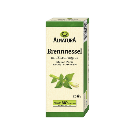 Bio Alnatura Brennnessel mit Zitrone Tee 20ST 30g