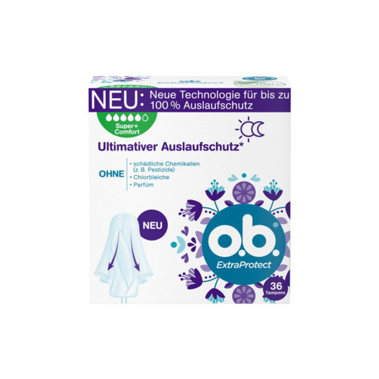 o.b.Tampons Extra Protect Super+Comfort 36ST