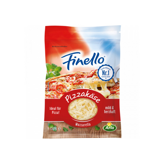 Arla Finello Pizzakäse gerieben 40% Fettstufe 150g