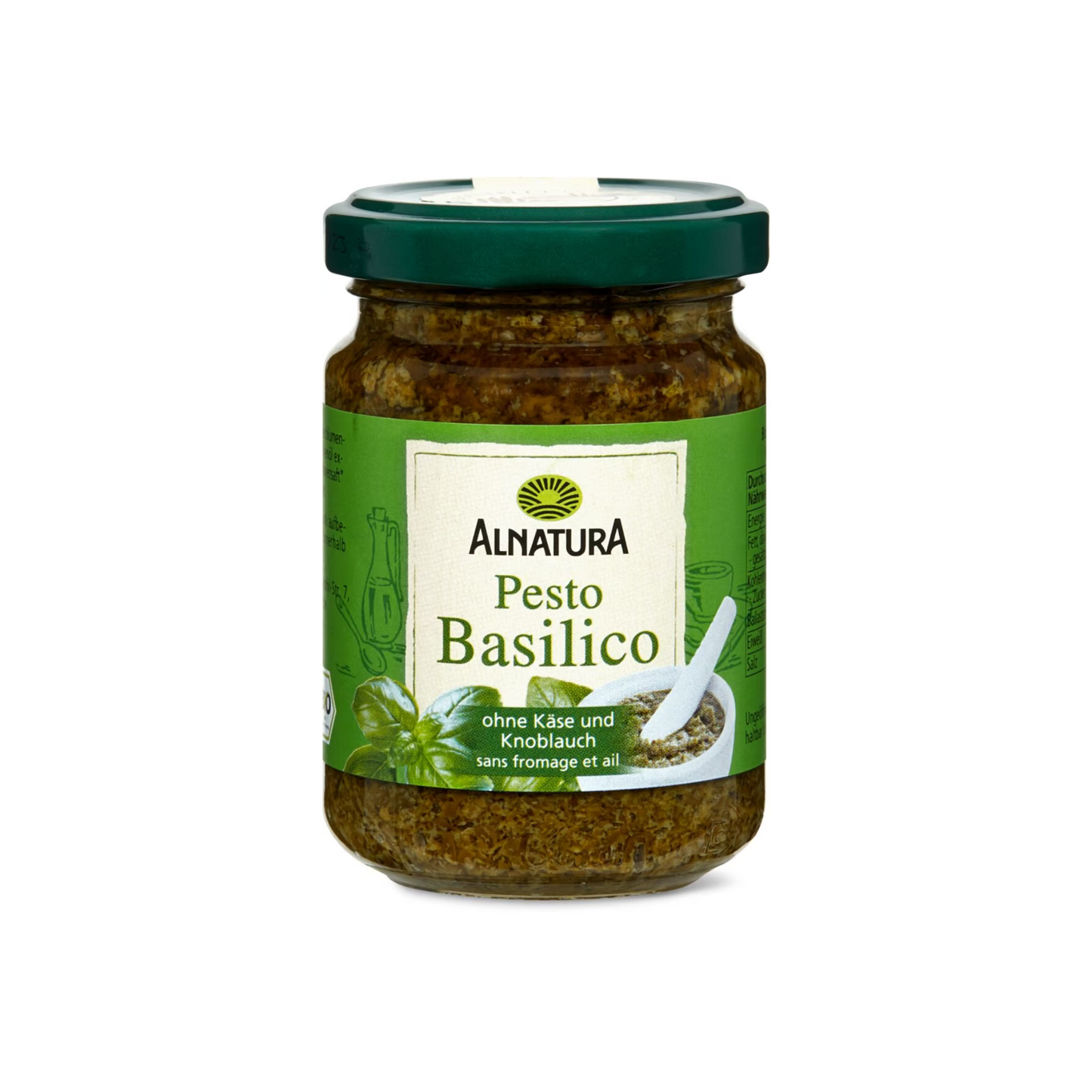 Bio Alnatura Pesto Basilico 130g