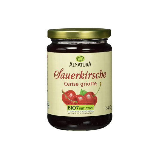 Bio Alnatura Fruchtaufstrich Sauerkirschen 420g