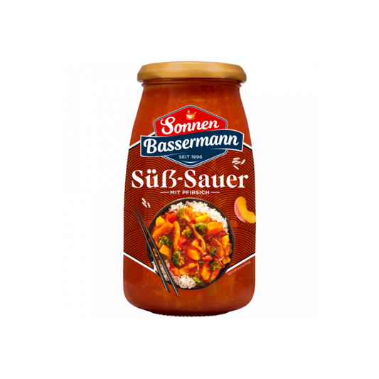 Sonnen Bassermann Fertigsauce süß-sauer mit Pfirsich 525g