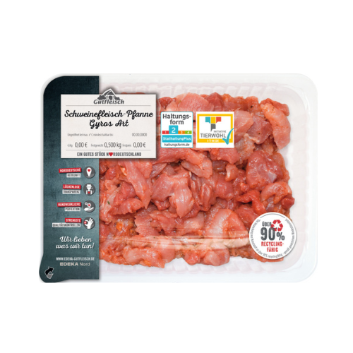 Gutfleisch Schweine-Gyrospfanne 500g