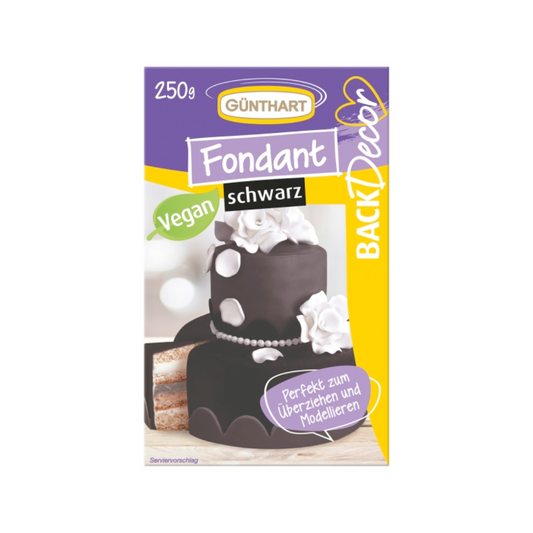 Günthart Royal Fondant schwarz 250g