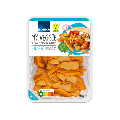 EDEKA My Veggie veganes Geschnetzeltes Gyros Art 185g