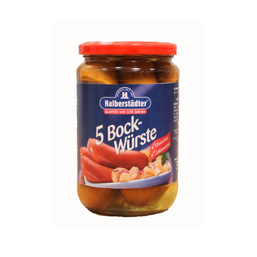 Halberstädter Bockwurst geschält 5ST 680g