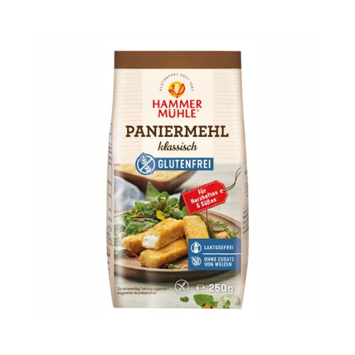 Hammermühle Paniermehl glutenfrei 250g