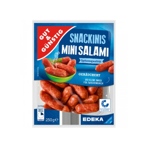 GUT&GÜNSTIG Snackinis Mini-Salami 250g QS