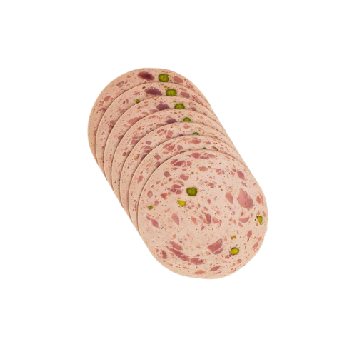 Bio Landpute Mortadella mit Pistazien 80g