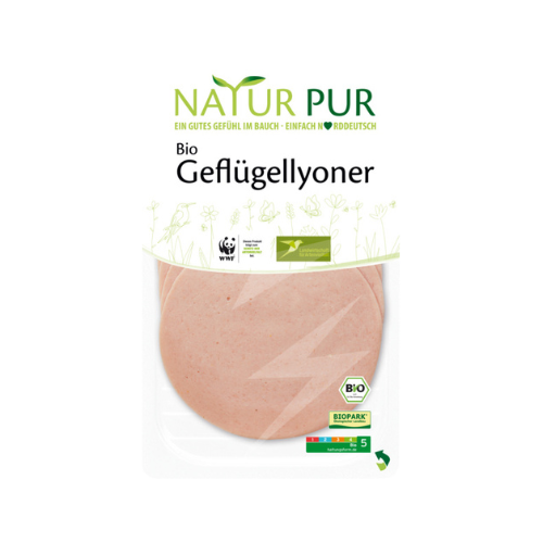 Bio Natur Pur Geflügellyoner 80g