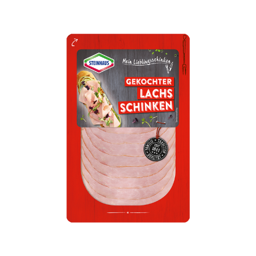 Steinhaus Gekochter Lachsschinken 100g ITW