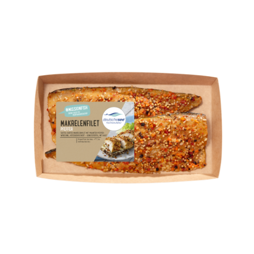 Deutsche See Makrelenfilet-Happen heißgeräuchert ca.225g