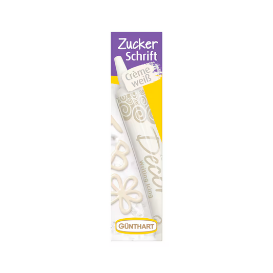 Günthart Zuckerschrift weiß 25g